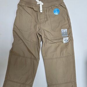 Boys Size 7 Carter's Tan Kids Casual Trousers/Brand NEW